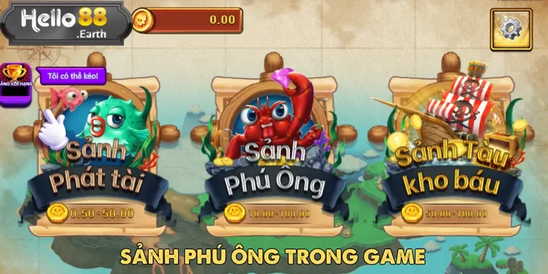 Bá Chủ Đại Dương – Game Bắn Cá Siêu Đỉnh Tại Hello88 2 Sảnh Phú Ông là nơi thể hiện kỹ năng và sự chiến thuật Bá Chủ Đại Dương