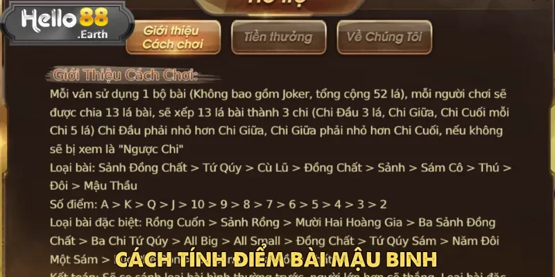 Bài Mậu Binh – Game Cá Cược Đổi Thưởng Hot Nhất Châu Á 4 Cách tính điểm cụ thể cho tân binh cá cược khi tham gia Bài Mậu Binh
