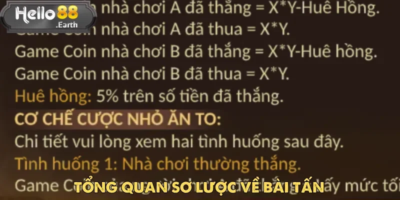 Bài Tấn - Hướng Dẫn Chơi Và Khám Phá Sảnh Game 1 Bài Tấn phổ biến ở nhiều vùng miền Việt Nam và một số quốc gia lân cận
