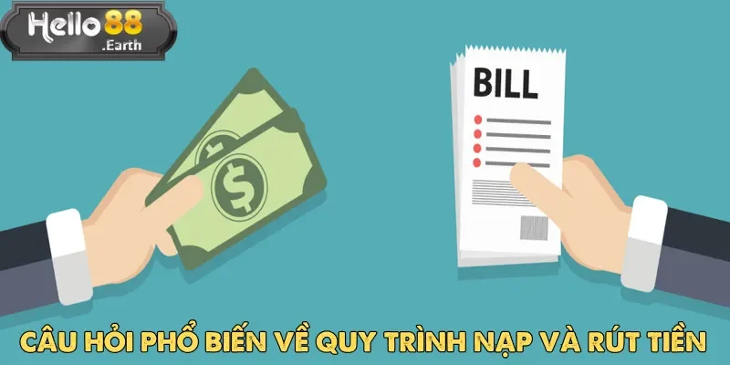 Câu Hỏi Thường Gặp Hello88 - Phần Hỏi Thắc Mắc Năm 2025 4 Câu hỏi thường gặp Hello88 về quy trình giao dịch nạp rút của hội viên