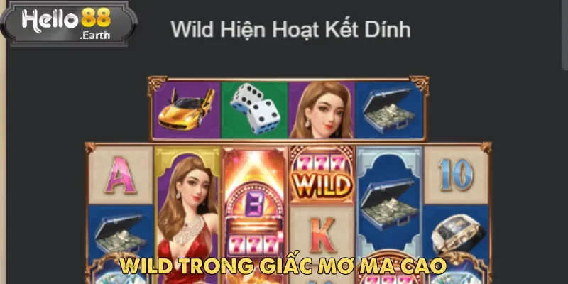 Giấc Mơ Ma Cao - Nổ Hũ Siêu Hot Tại Thị Trường Châu Á 2 Biểu tượng đặc biệt với khung bạc bao quanh là Wild trong Giấc Mơ Ma Cao