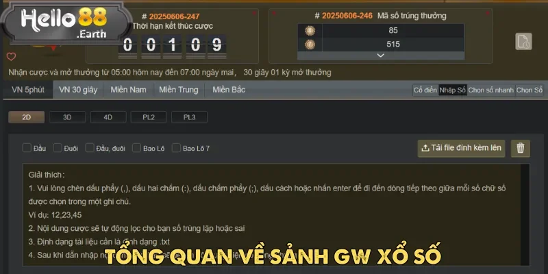 GW Xổ Số Tại Hello88 Được Giới Cá Cược Online Tin Chọn 1 GW xổ số tại Hello88 được nhiều người chơi lựa chọn tham gia