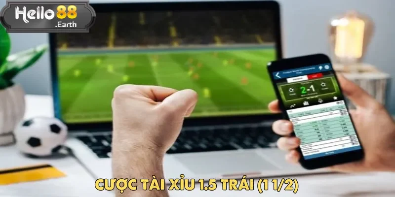 Kèo Tài Xỉu - Tìm Hiểu Cơ Bản Cho Hội Viên Hello88 2 Kèo tài xỉu 1.5 thường xuất hiện trong từng hiệp đấu hoặc áp dụng cho cả trận