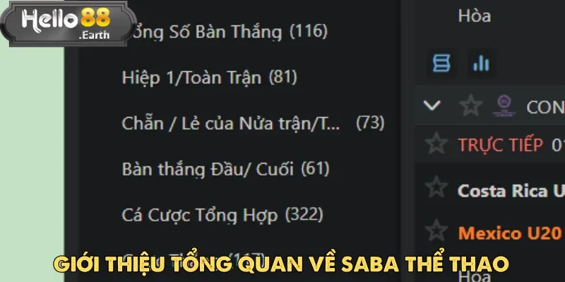 Saba Thể Thao - Sảnh Cược Danh Giá Số 1 Đông Nam Á 1 Saba thể thao là sảnh game uy tín đến từ thị trường Philippines