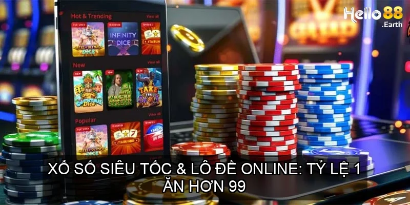 Trang chủ 688 Xổ Số Siêu Tốc Lô Đề Online: Tỷ Lệ 1 Ăn Hơn 99